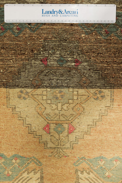 Vintage Yastik Handwoven Tribal Rug, J79014