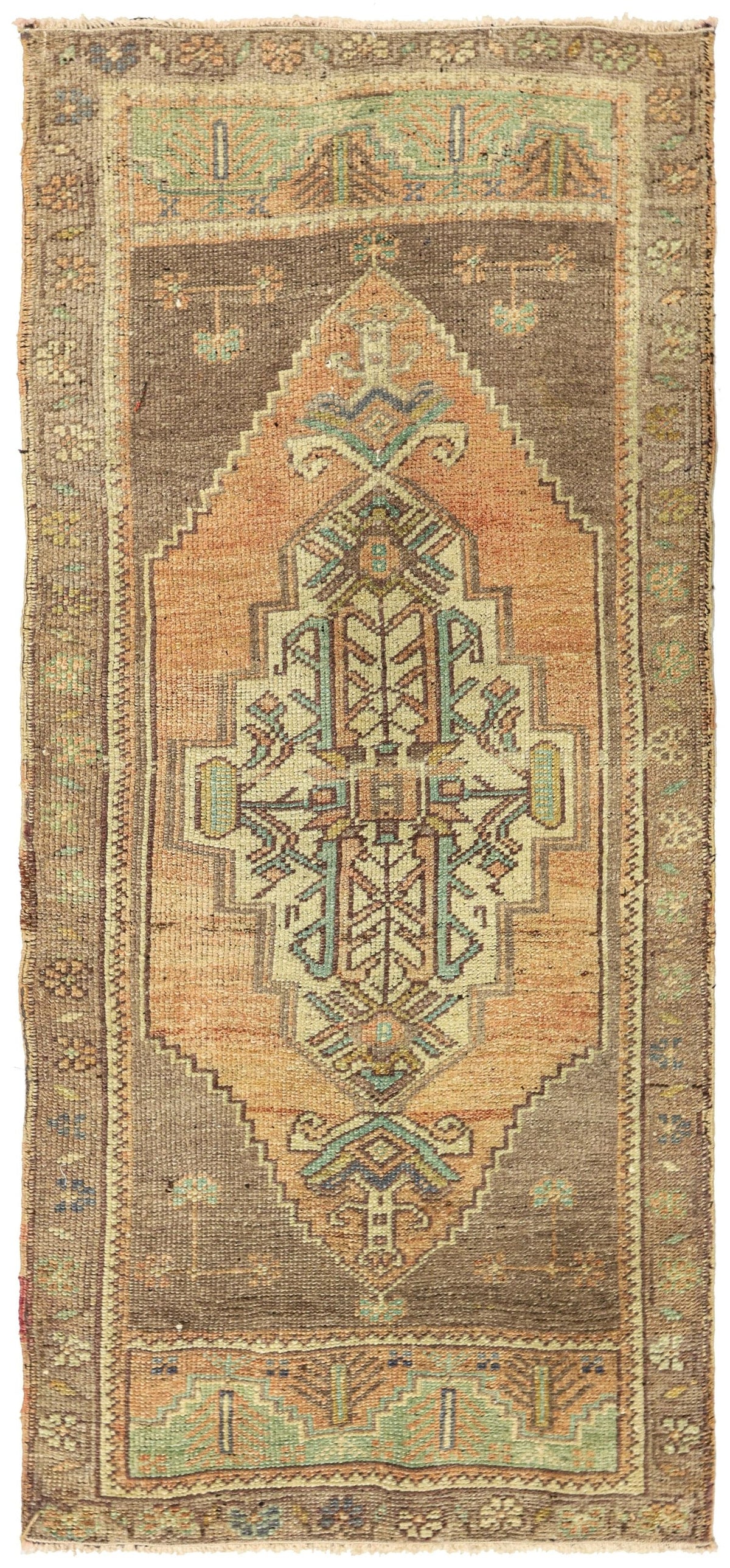 Vintage Yastik Handwoven Tribal Rug