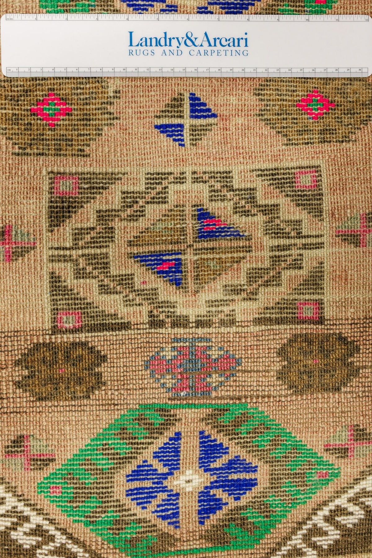 Vintage Yastik Handwoven Tribal Rug, J79021