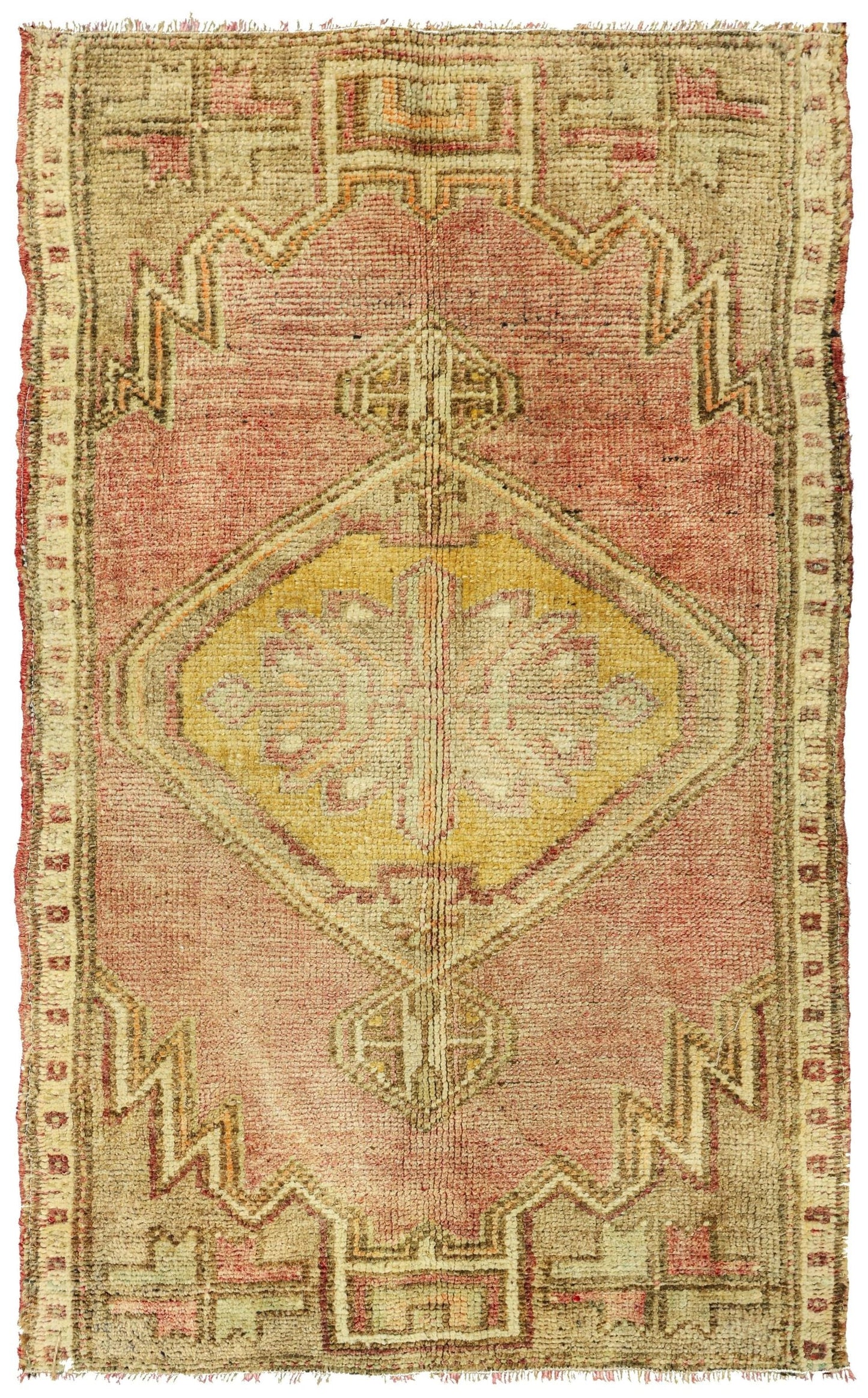Vintage Yastik Handwoven Tribal Rug
