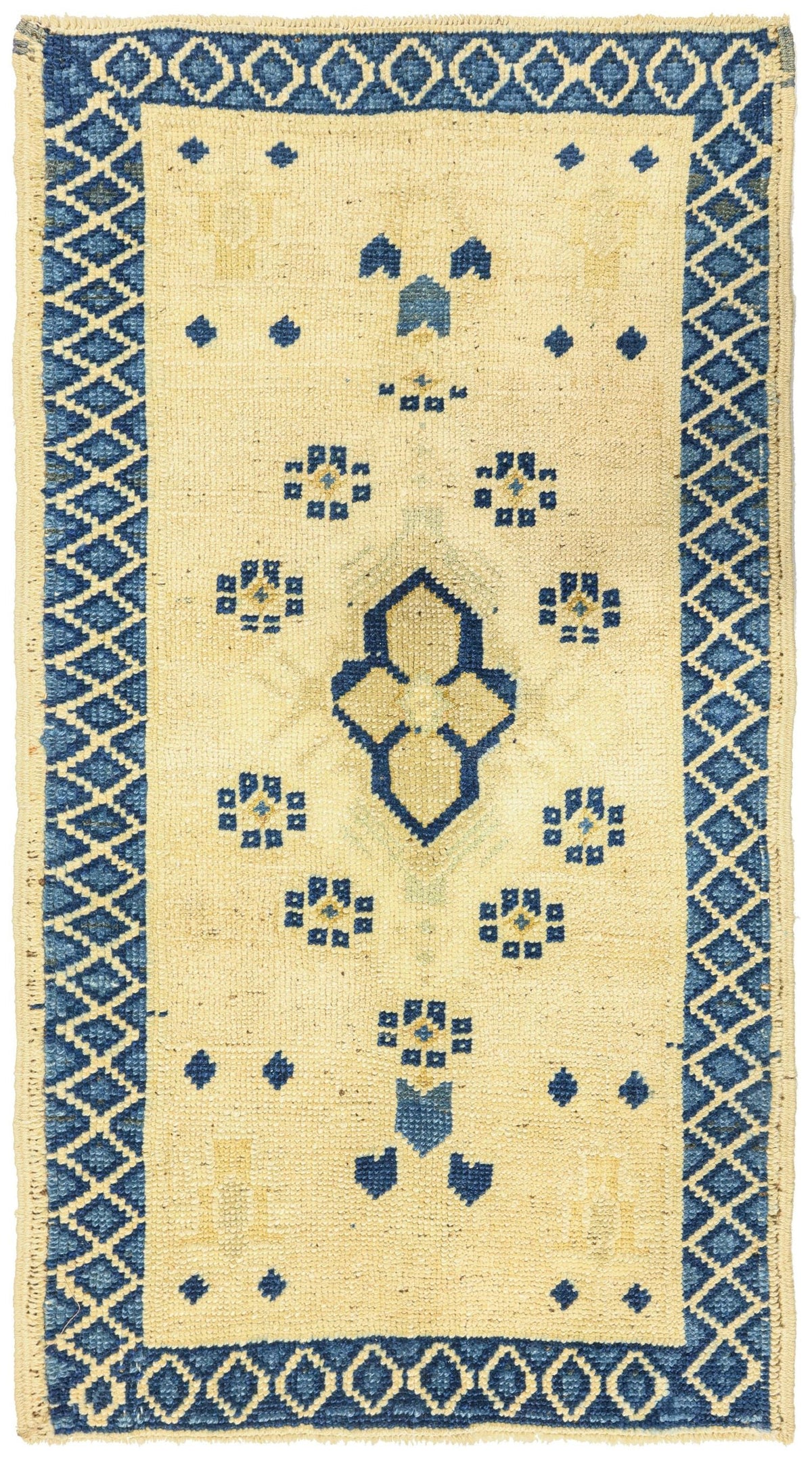 Vintage Yastik Handwoven Tribal Rug