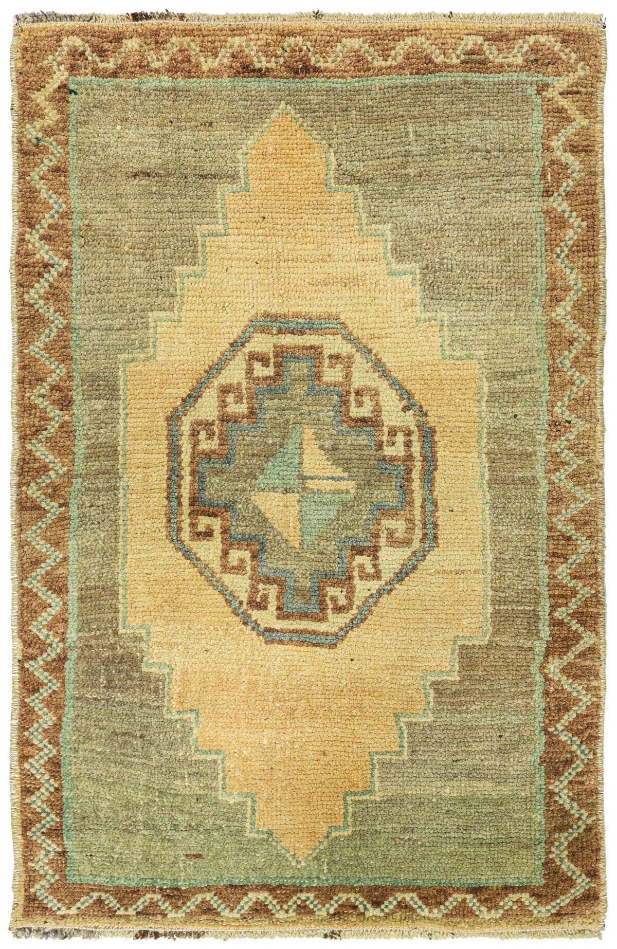 Vintage Yastik Handwoven Tribal Rug