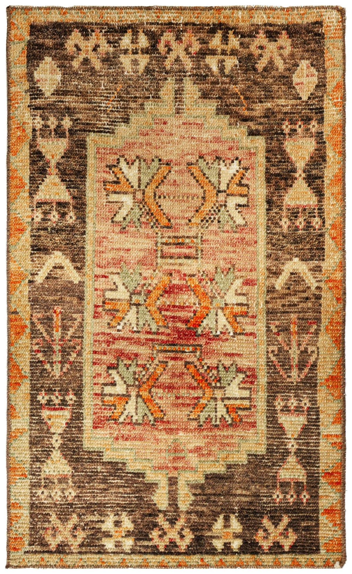 Vintage Yastik Handwoven Tribal Rug