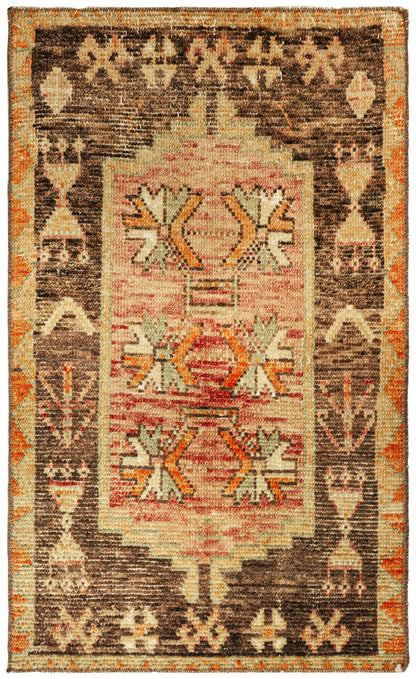 Vintage Yastik Handwoven Tribal Rug