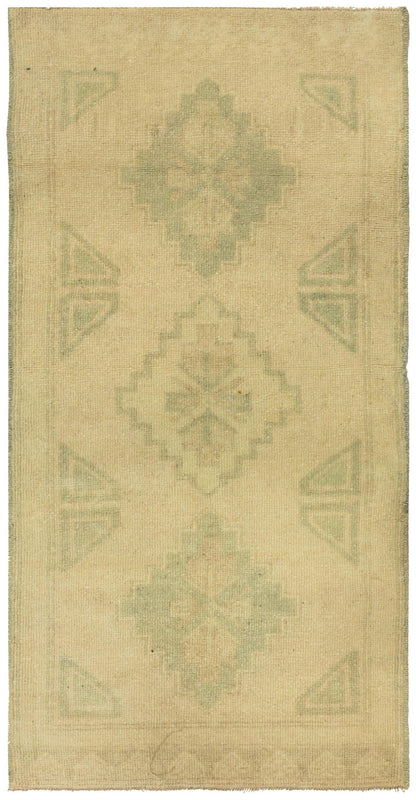 Vintage Yastik Handwoven Tribal Rug