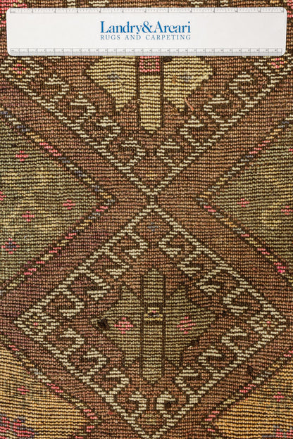 Vintage Yastik Handwoven Tribal Rug, J79092