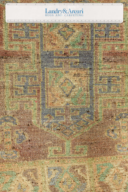 Vintage Yastik Handwoven Tribal Rug, J79093