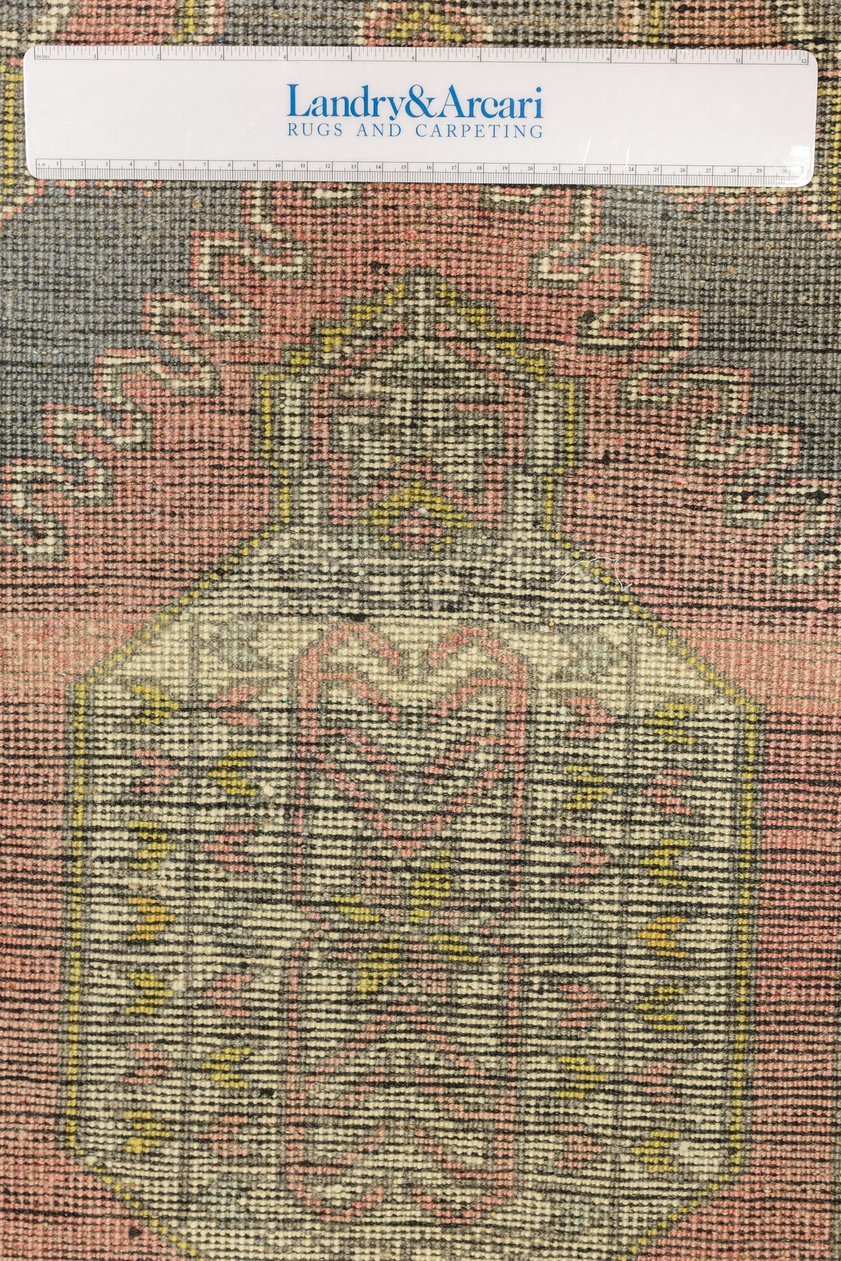 Vintage Yastik Handwoven Tribal Rug, J79096