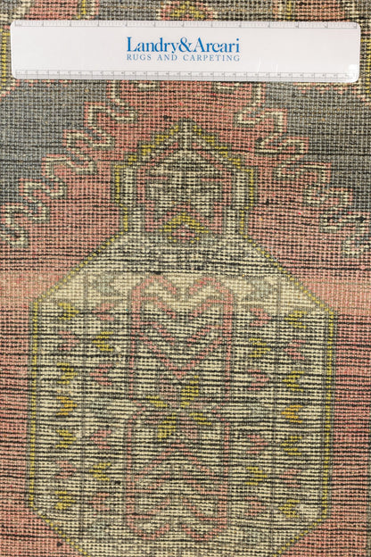 Vintage Yastik Handwoven Tribal Rug, J79096