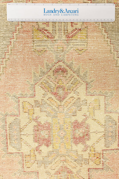 Vintage Yastik Handwoven Tribal Rug, J79102