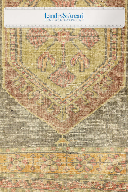 Vintage Yastik Handwoven Tribal Rug, J79104