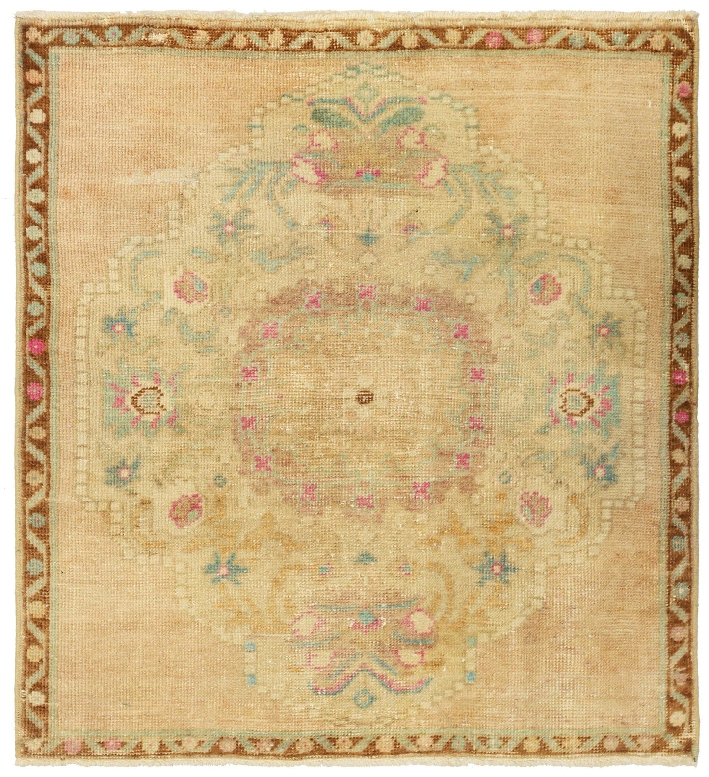 Vintage Yastik Handwoven Tribal Rug