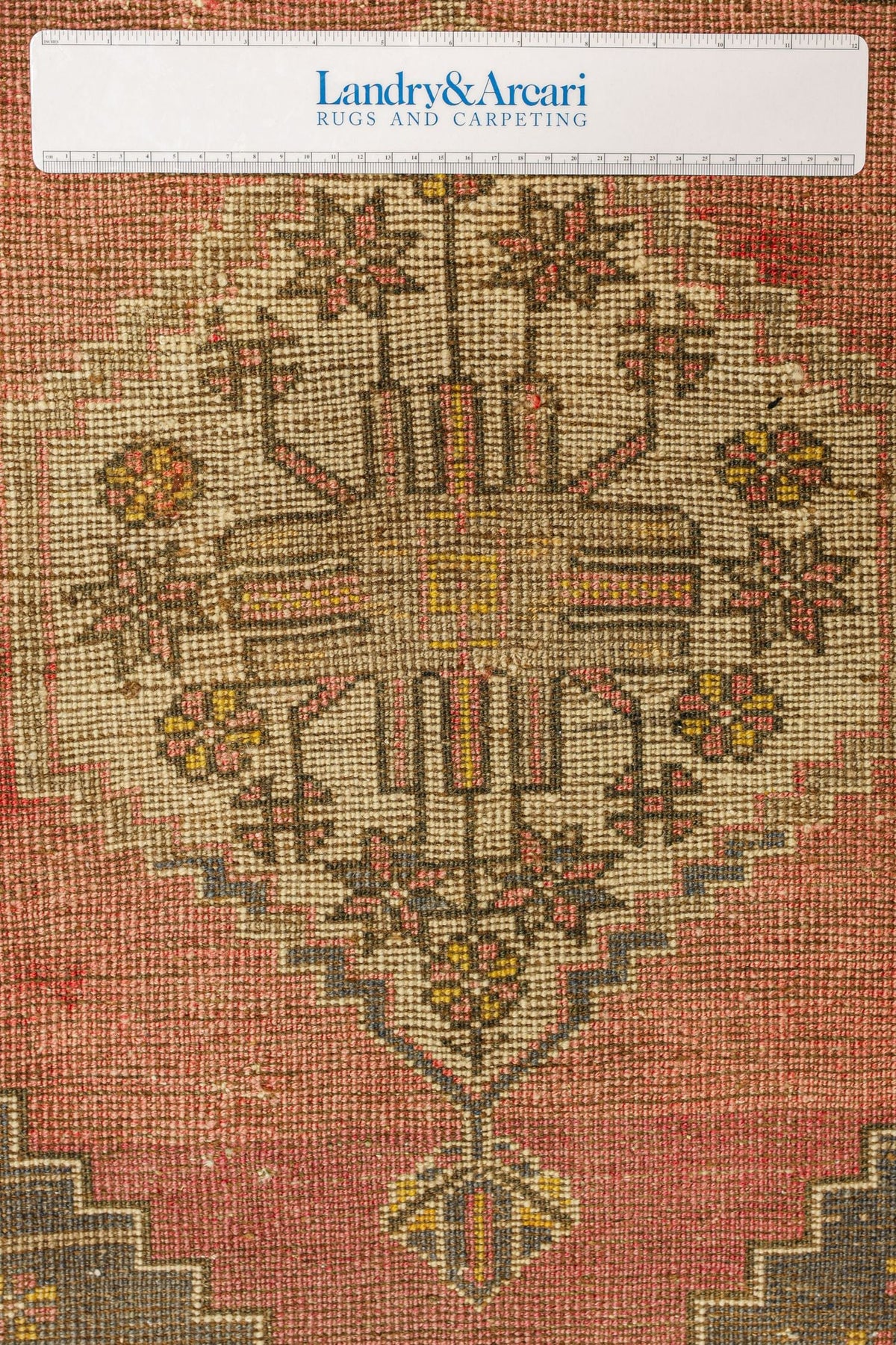 Vintage Yastik Handwoven Tribal Rug, J79111