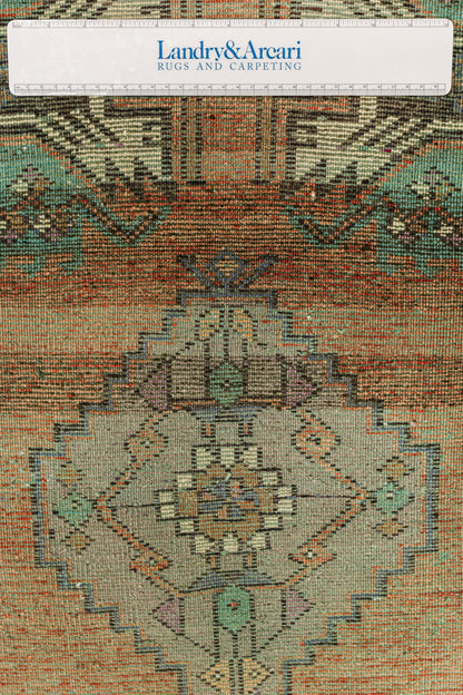 Vintage Yastik Handwoven Tribal Rug, J79113