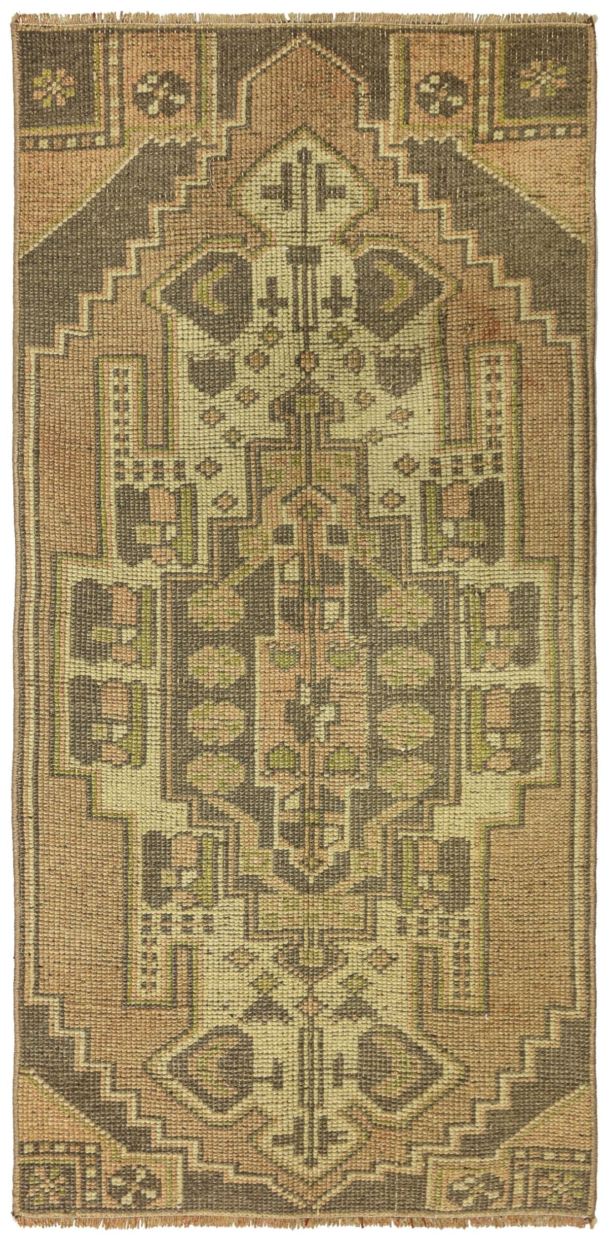 Vintage Yastik Handwoven Tribal Rug