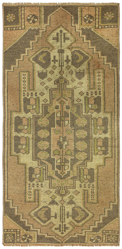 Vintage Yastik Handwoven Tribal Rug