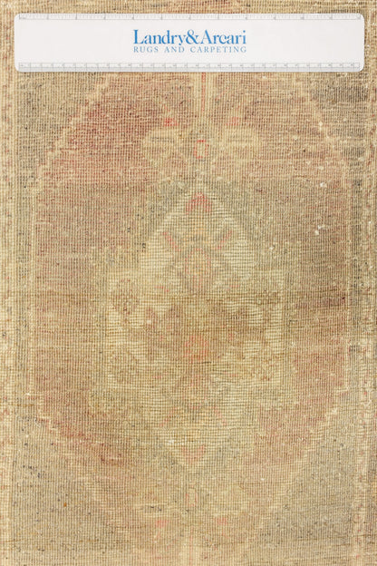 Vintage Yastik Handwoven Tribal Rug, J79116