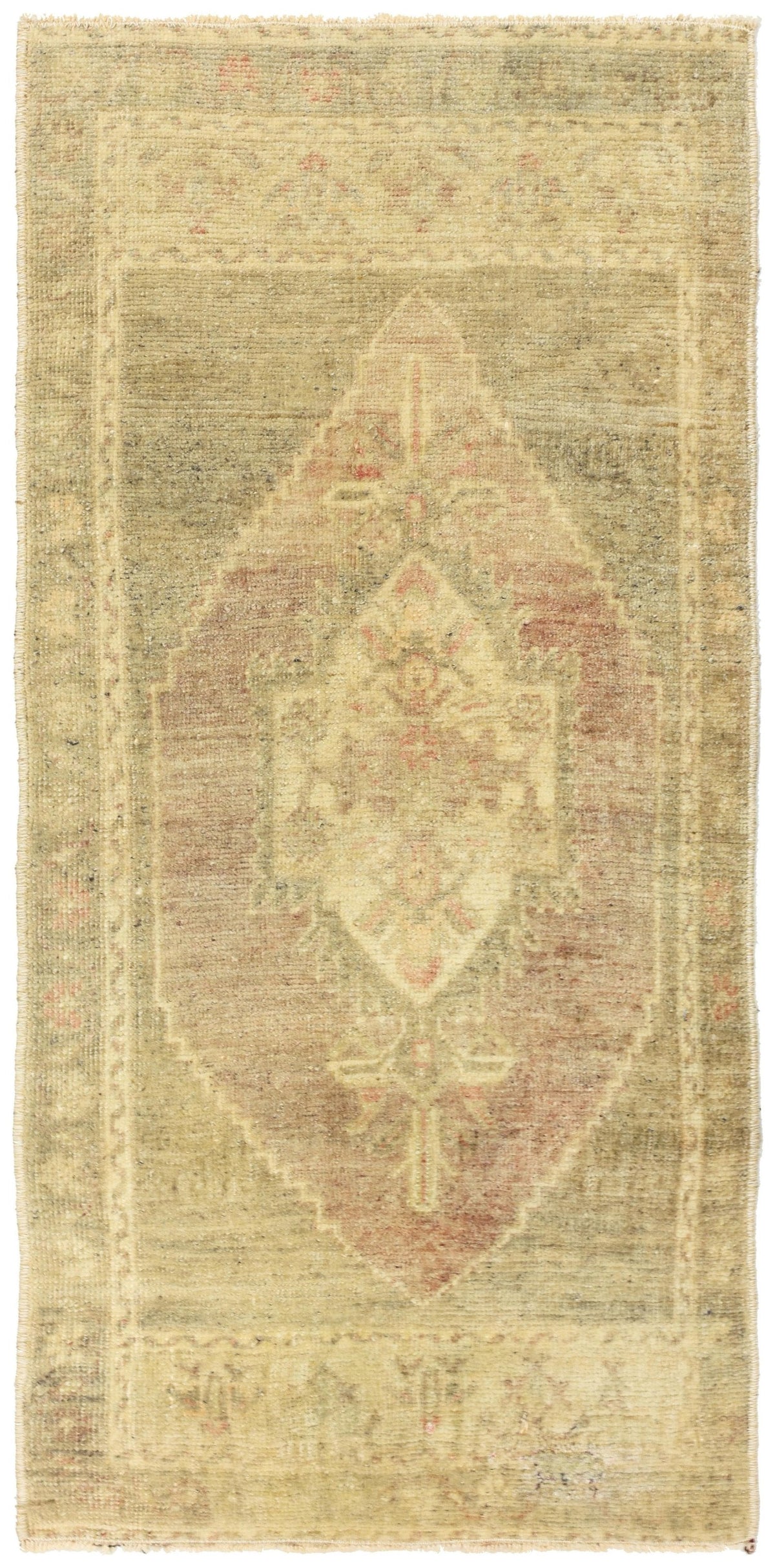 Vintage Yastik Handwoven Tribal Rug