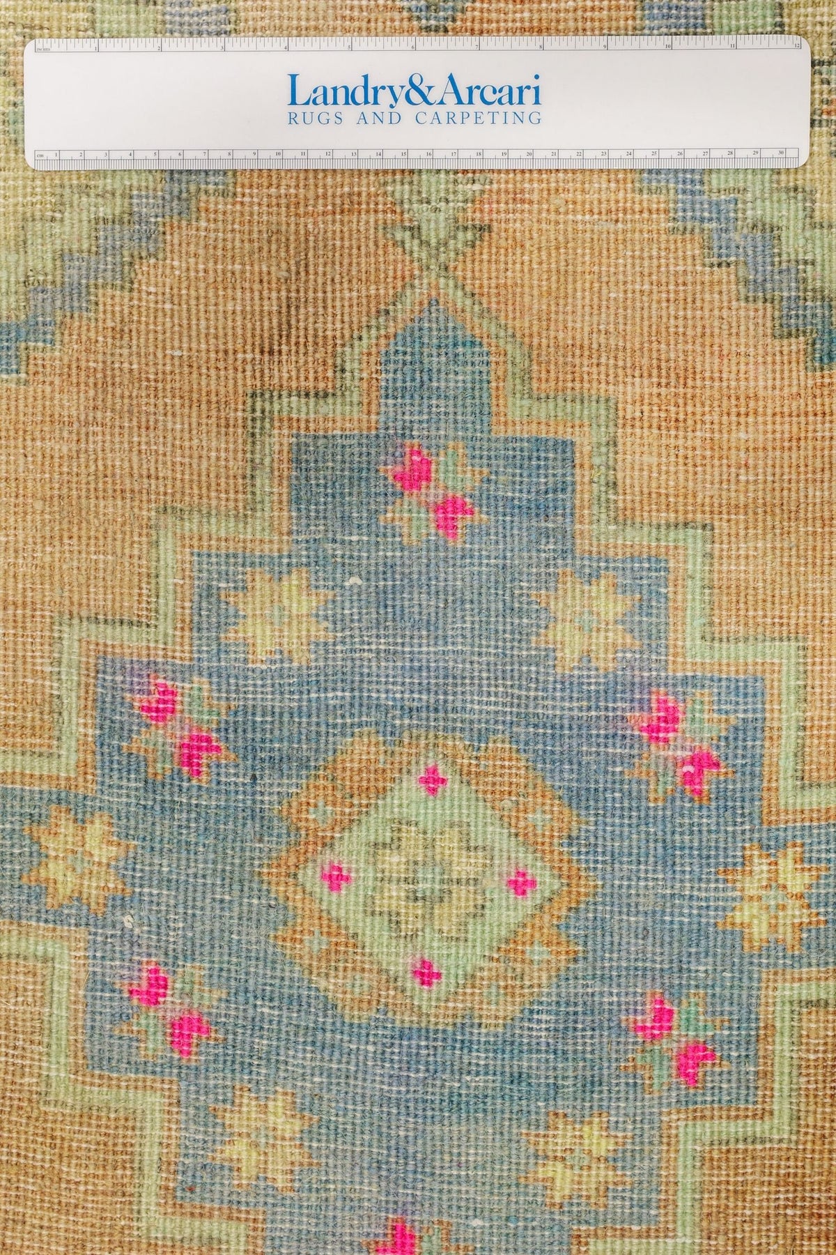 Vintage Yastik Handwoven Tribal Rug, J79117