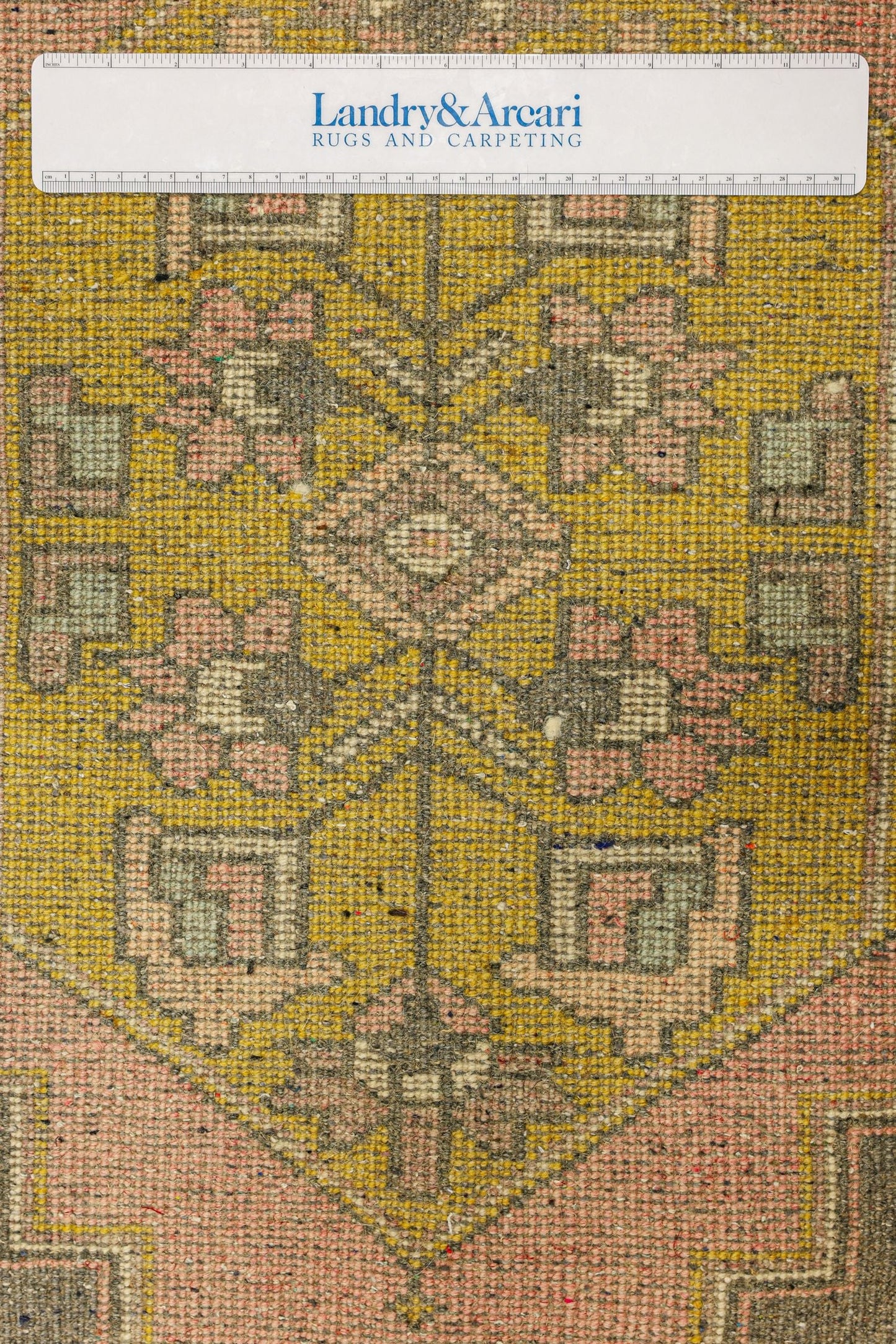 Vintage Yastik Handwoven Tribal Rug, J79123
