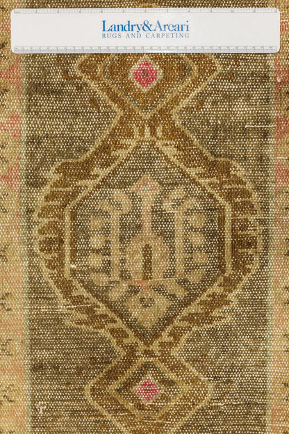 Vintage Yastik Handwoven Tribal Rug, J79125