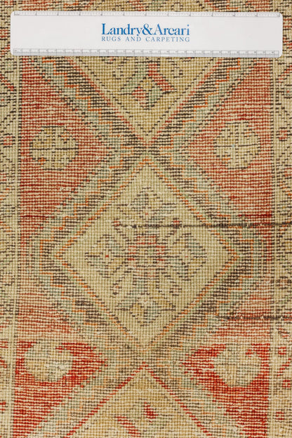 Vintage Yastik Handwoven Tribal Rug, J79128
