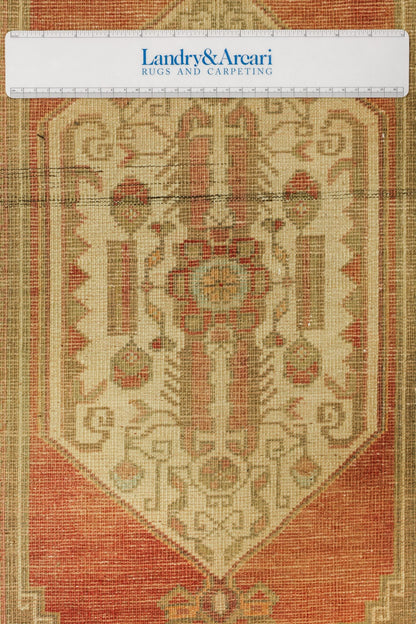 Vintage Yastik Handwoven Tribal Rug, J79139