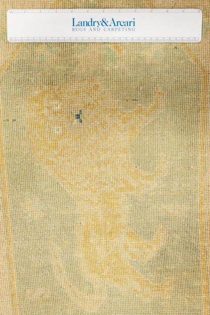 Vintage Yastik Handwoven Tribal Rug, J79173