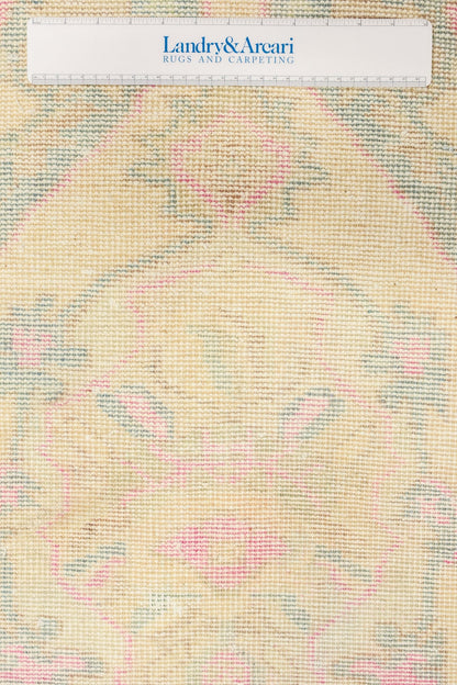 Vintage Yastik Handwoven Tribal Rug, J79178