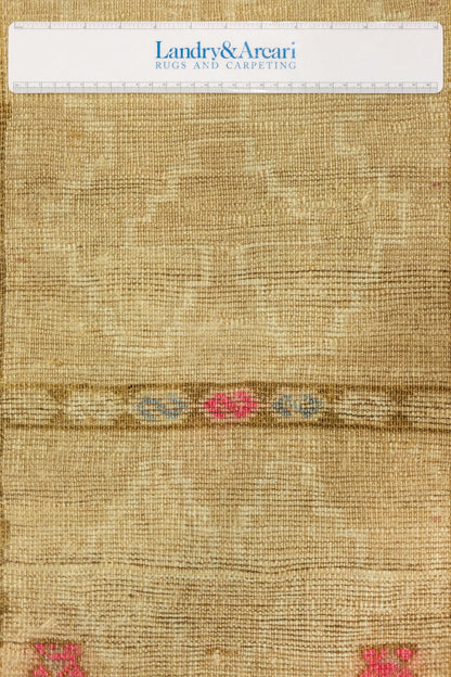 Vintage Yastik Handwoven Tribal Rug, J79180
