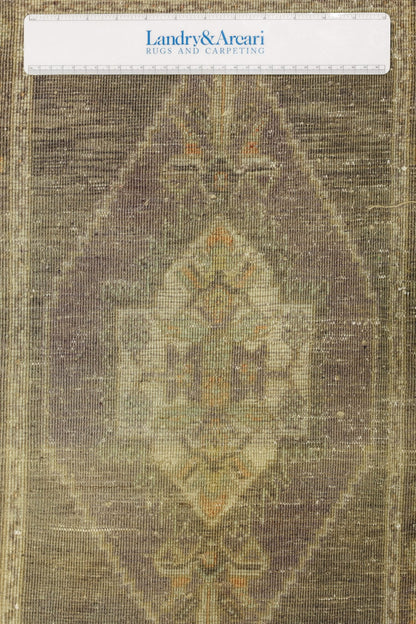 Vintage Yastik Handwoven Tribal Rug, J79189
