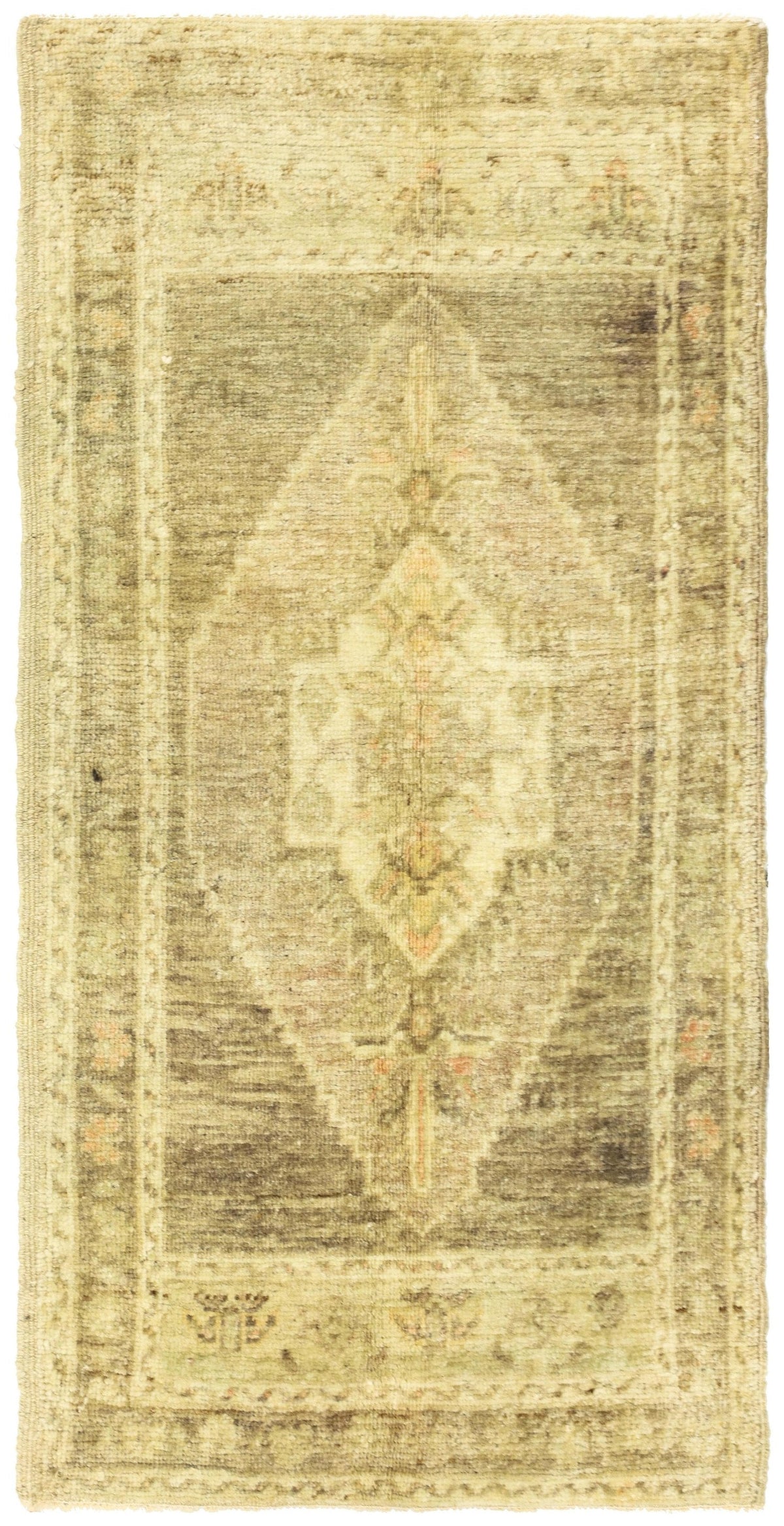 Vintage Yastik Handwoven Tribal Rug