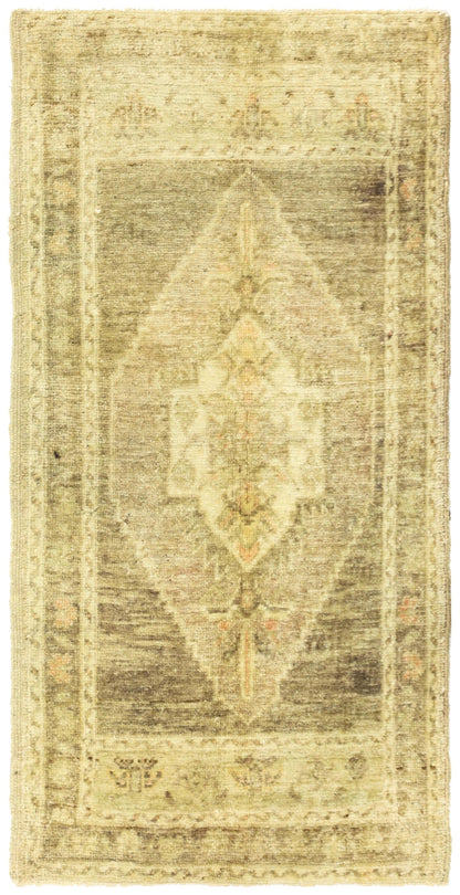 Vintage Yastik Handwoven Tribal Rug