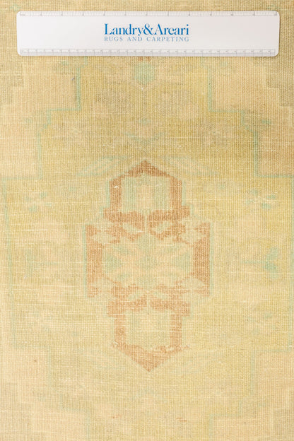 Vintage Yastik Handwoven Tribal Rug, J79197