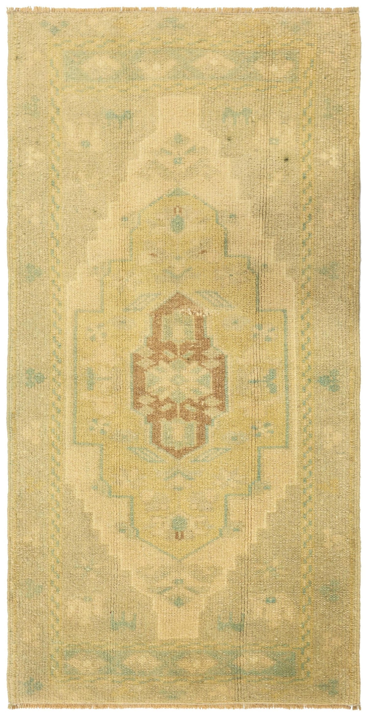 Vintage Yastik Handwoven Tribal Rug