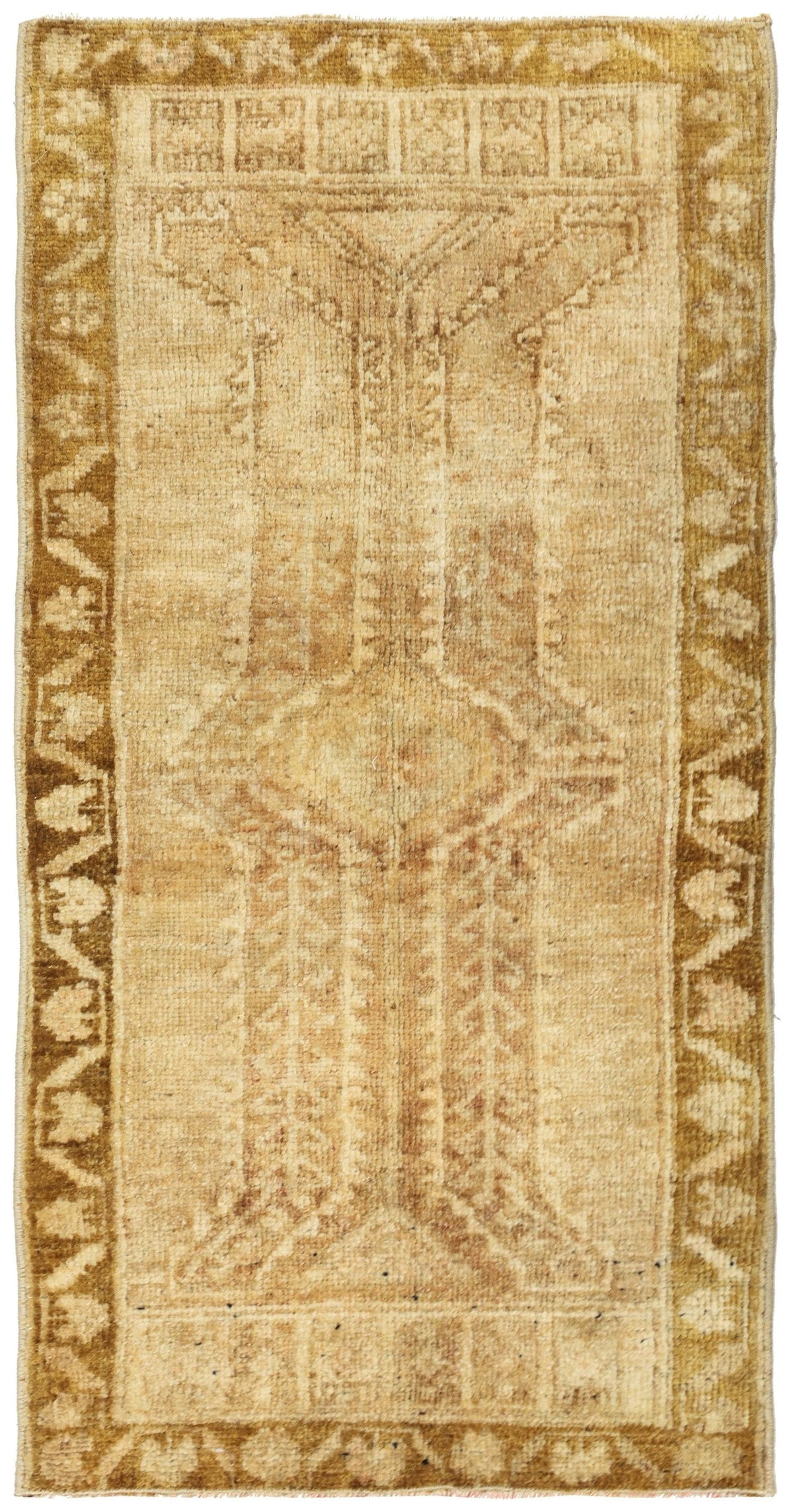 Vintage Yastik Handwoven Tribal Rug