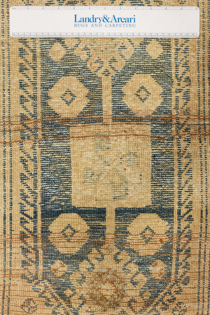 Vintage Yastik Handwoven Tribal Rug, J79201