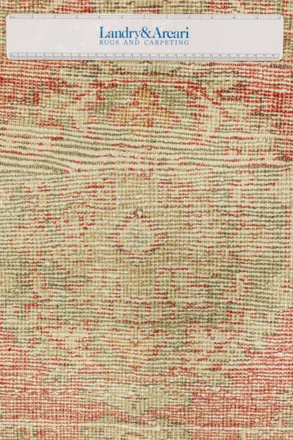 Vintage Yastik Handwoven Tribal Rug, J79202