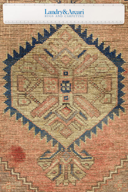 Vintage Yastik Handwoven Tribal Rug, J79205