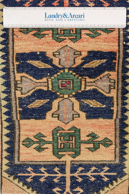 Vintage Yastik Handwoven Tribal Rug, J79210