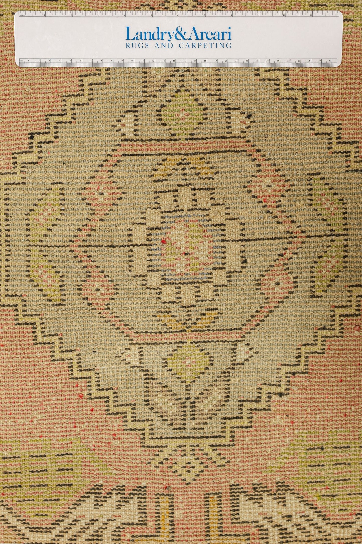 Vintage Yastik Handwoven Tribal Rug, J79217