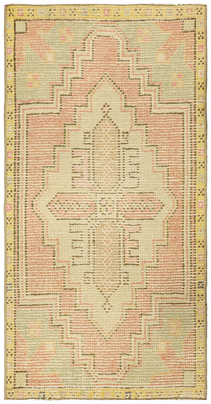 Vintage Yastik Handwoven Tribal Rug
