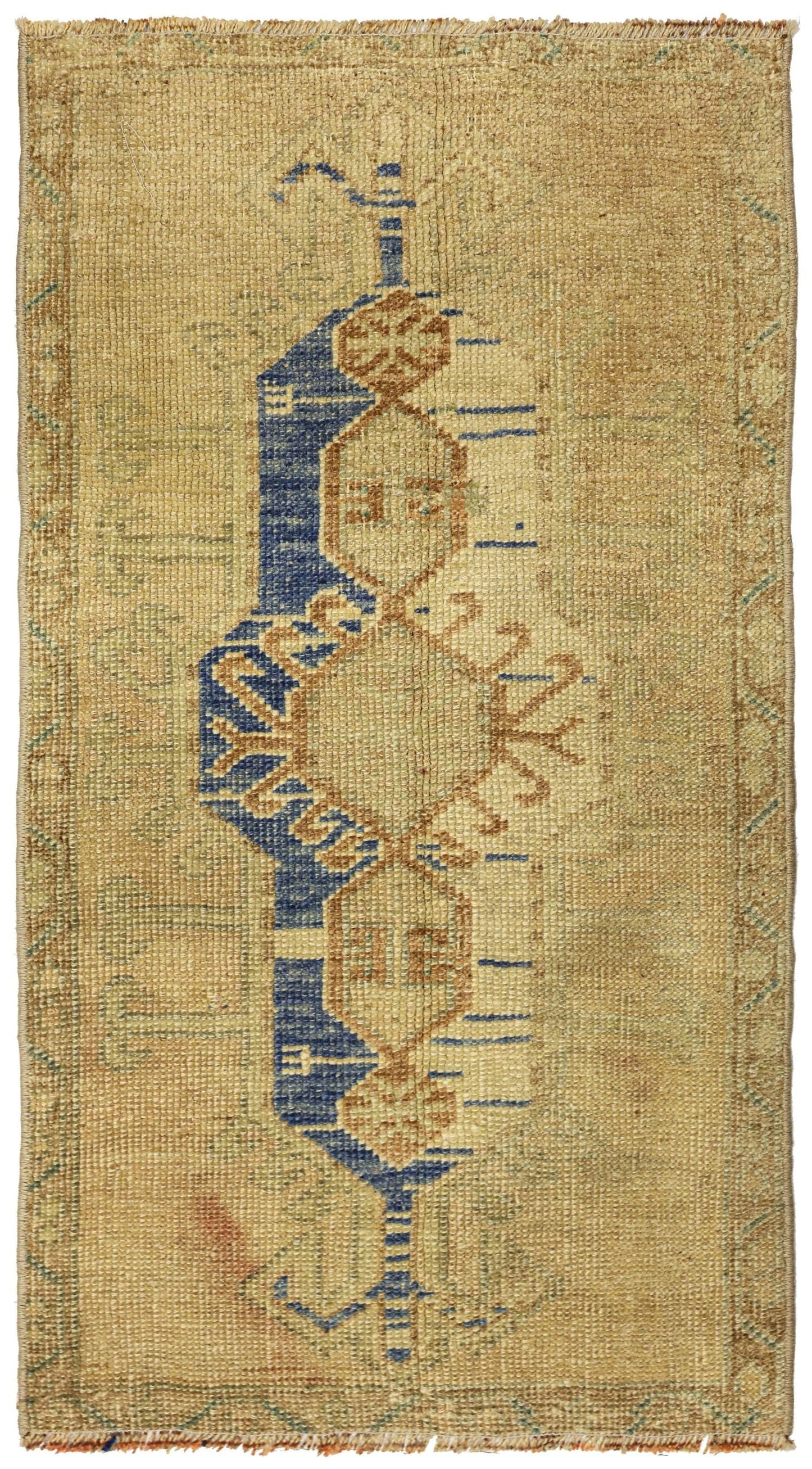 Vintage Yastik Handwoven Tribal Rug