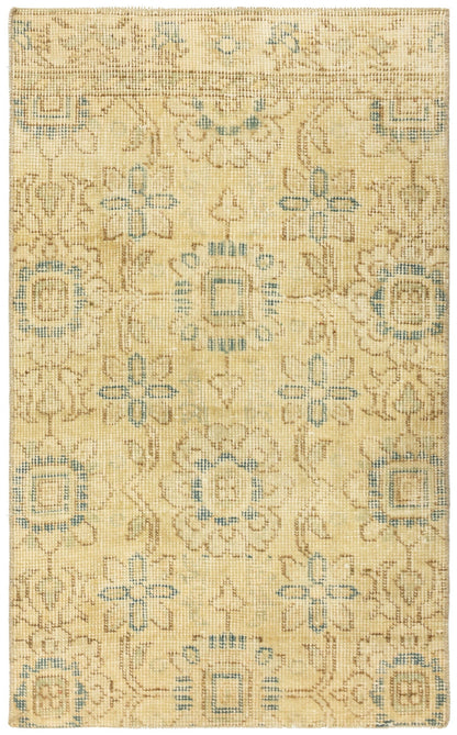 Vintage Yastik Handwoven Tribal Rug