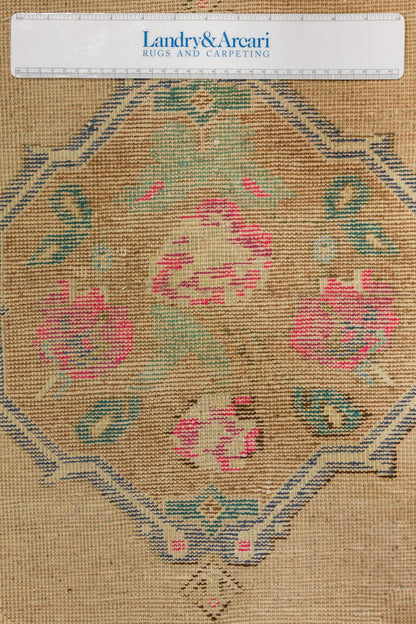 Vintage Yastik Handwoven Tribal Rug, J79241