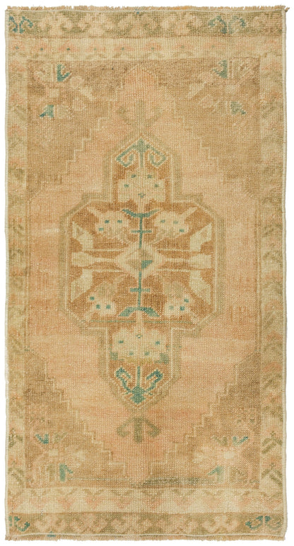 Vintage Yastik Handwoven Tribal Rug