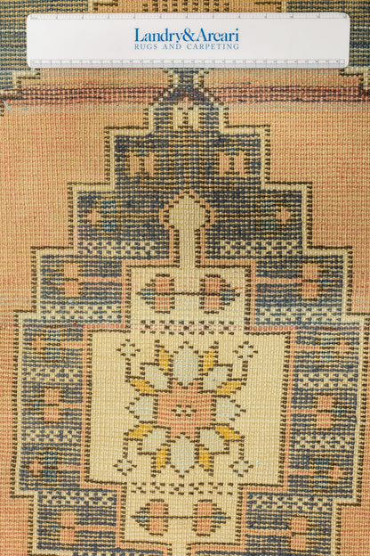 Vintage Yastik Handwoven Tribal Rug, J79247