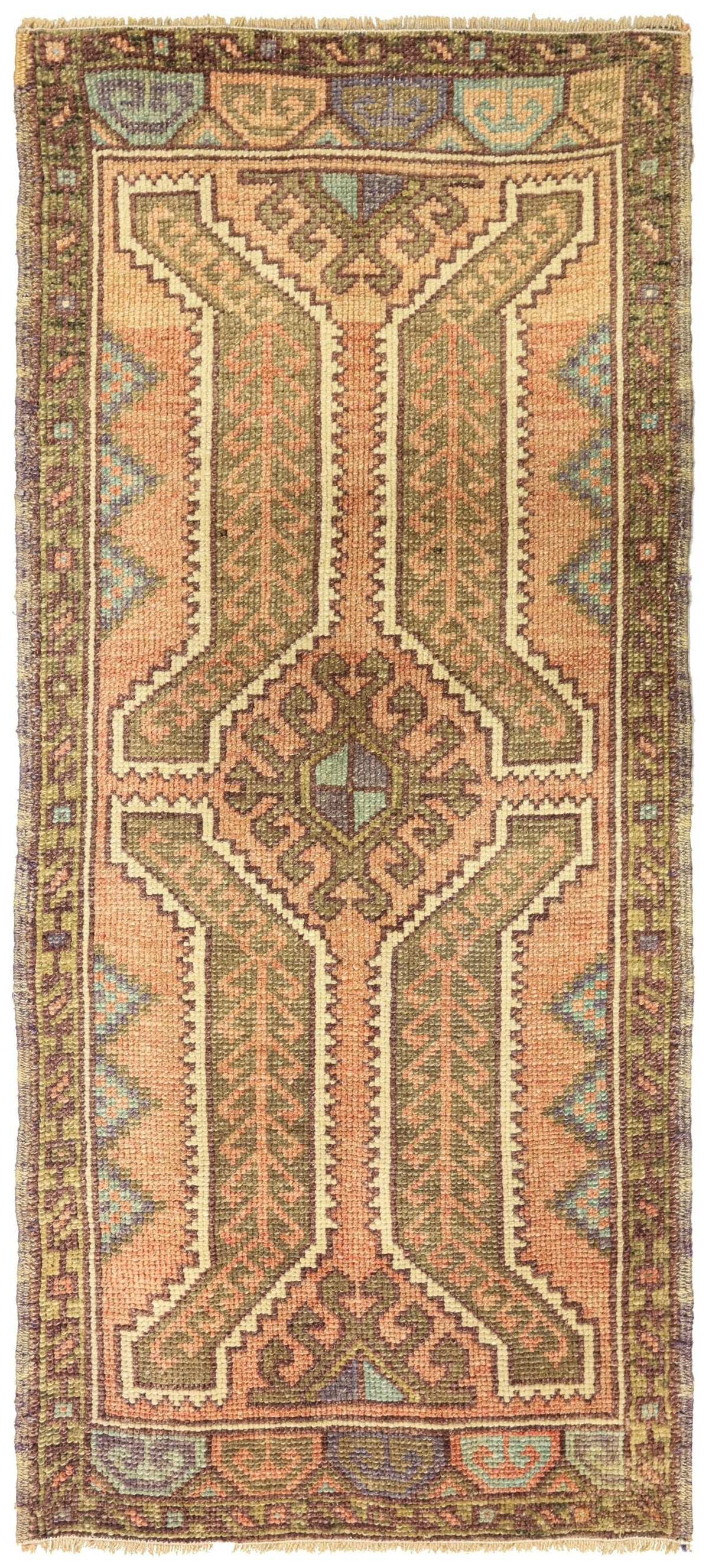 Vintage Yastik Handwoven Tribal Rug