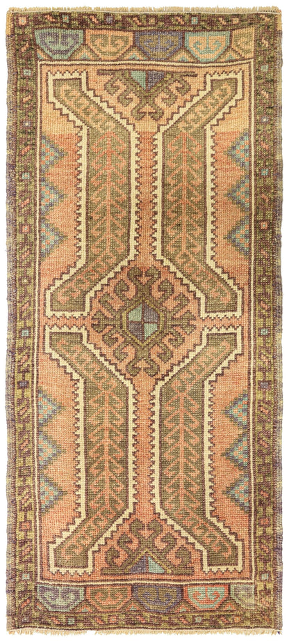Vintage Yastik Handwoven Tribal Rug