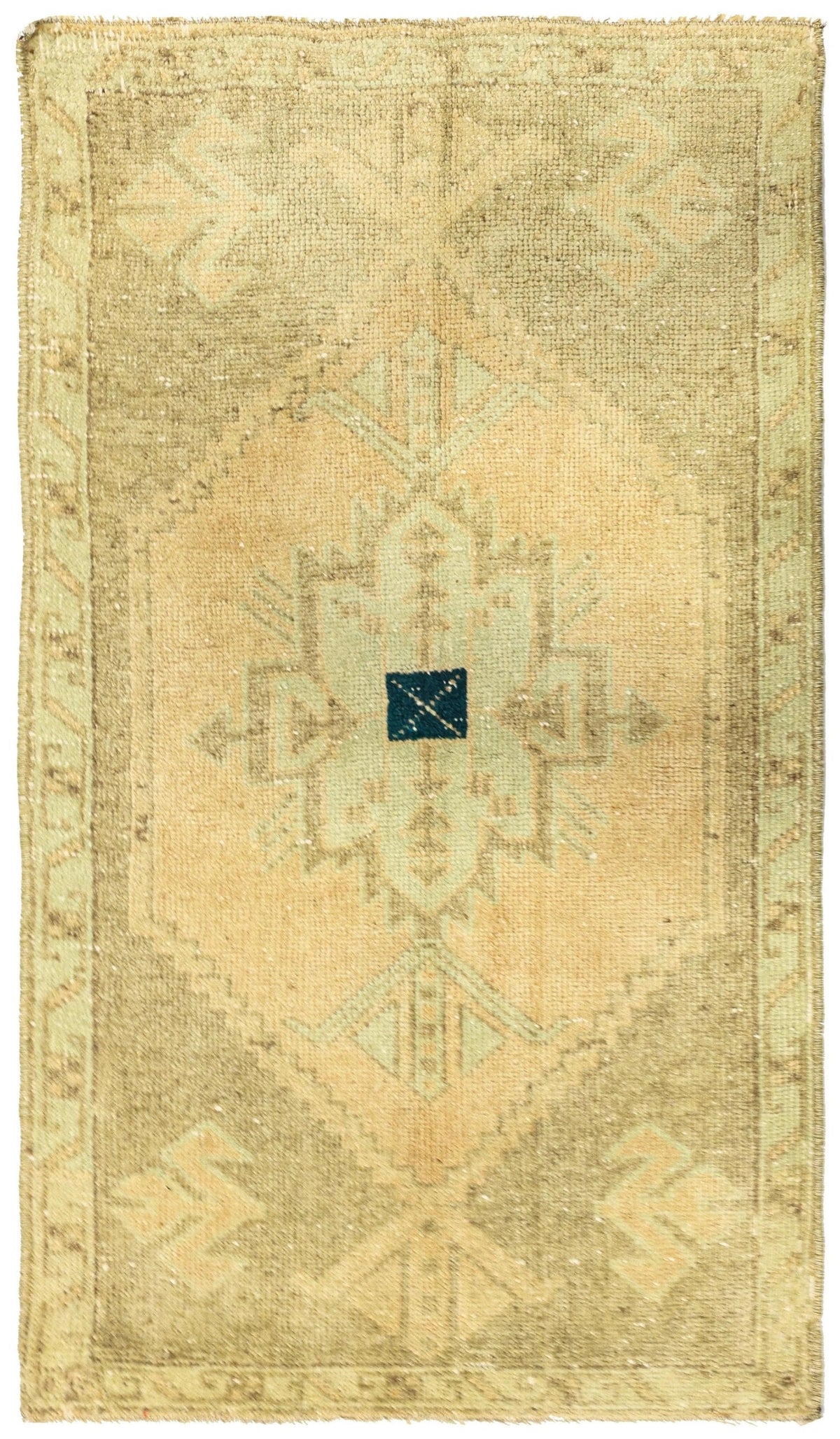 Vintage Yastik Handwoven Tribal Rug